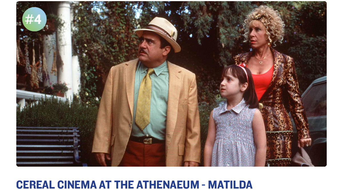Miami Cereal Cinema at the Athenaeum - Matilda vs. Indianapolis Colts