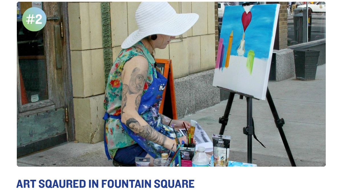 Art Squared in Fountain Square