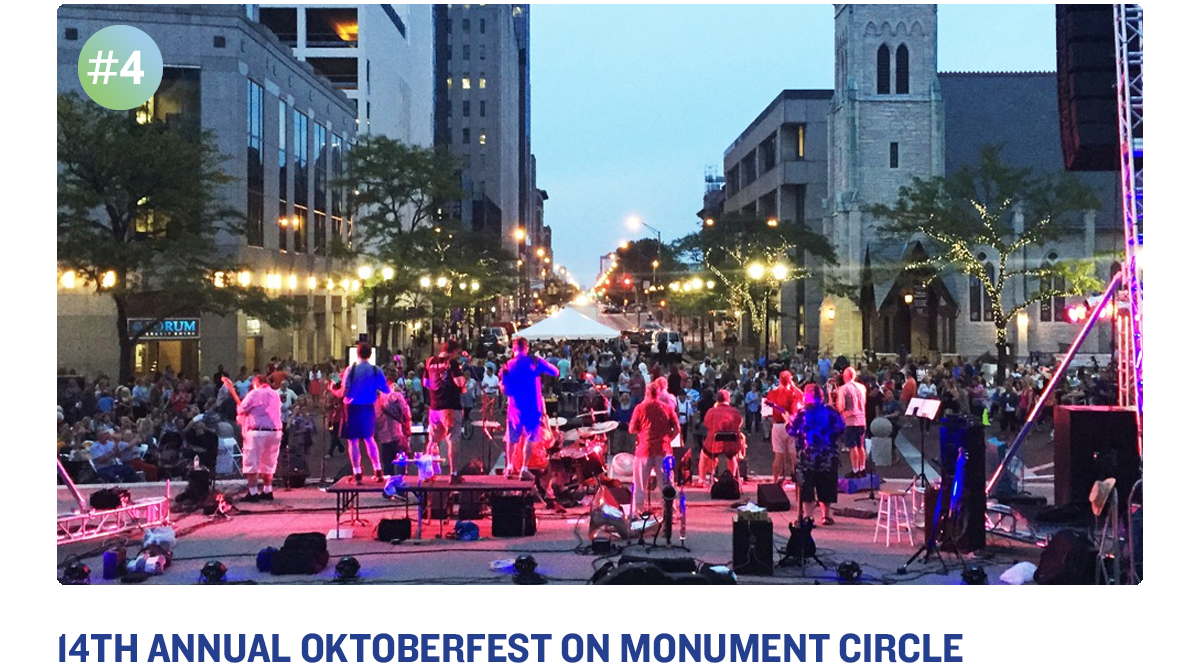 14th Annual Oktoberfest on Monument Circle