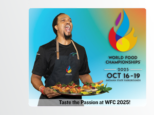 Taste the Passion at WFC 2025 -&nbsp;Food tastings, celebrity chefs & the excitement of Kitchen Arena… get ready to experience Indy’s Most Delicious Event as the World Food Championships return this October!