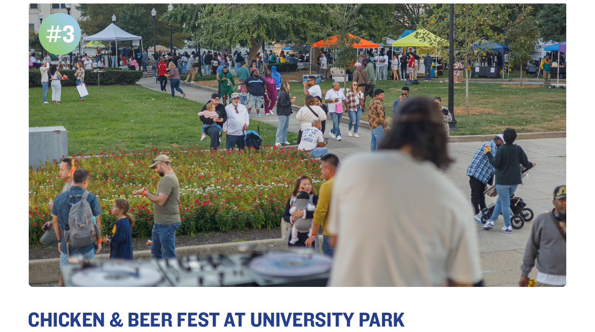 Chicken & Beer Fest at University Park