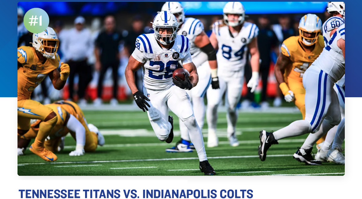 Tennessee Titans vs. Indianapolis Colts