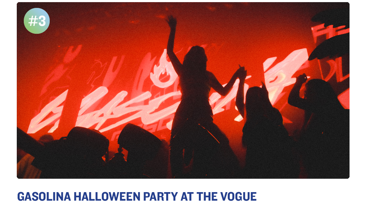 Gasolina - Halloween Party at The Vogue