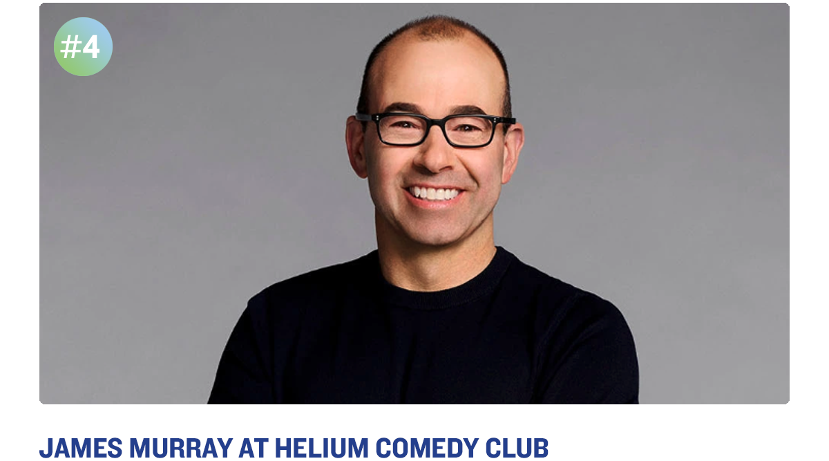 James Murray at Helium Comedy Club