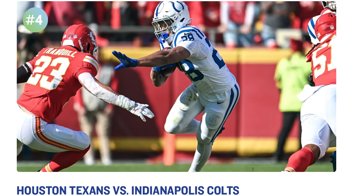 Houston Texans vs. Indianapolis Colts