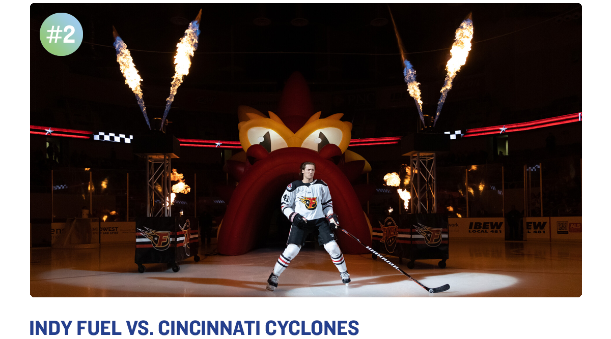 Indy Fuel vs. Cincinnati Cyclones