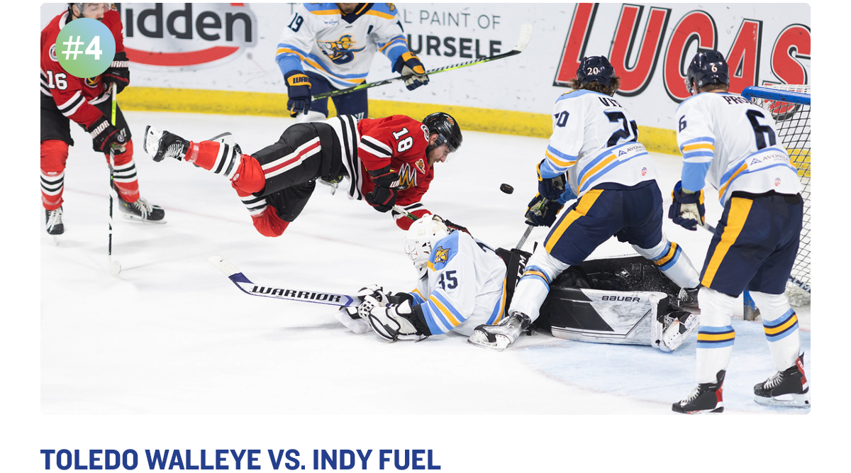 Toledo Walleye vs. Indy Fuel