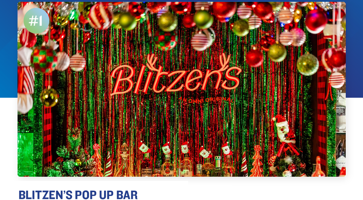 Blitzen's Pop Up Bar