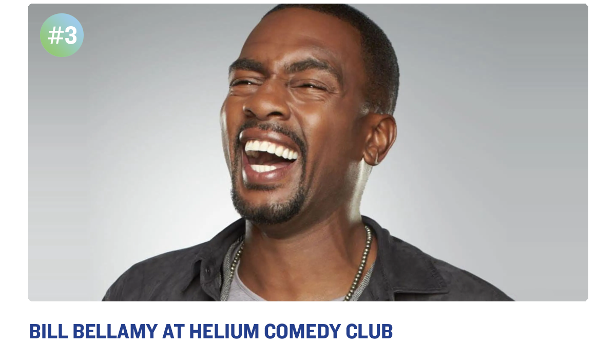Bill Bellamy at Helium Comedy Club