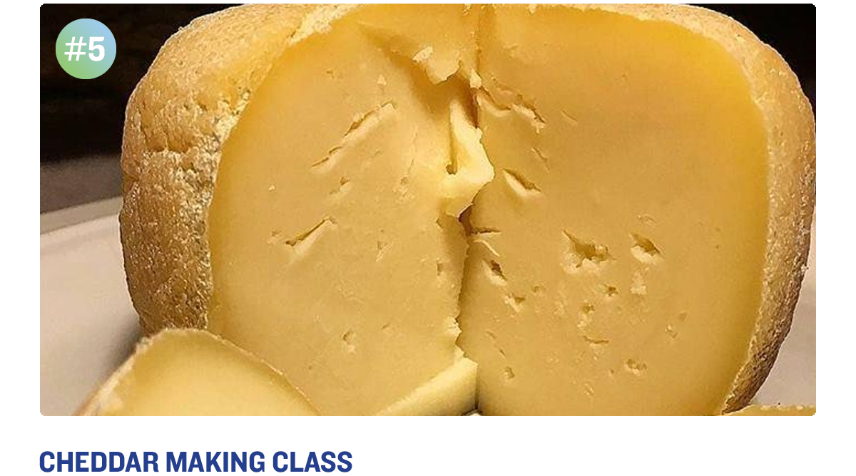 Cheddar Making Class