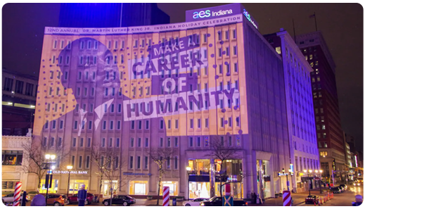 Celebrating MLK Day in Indy