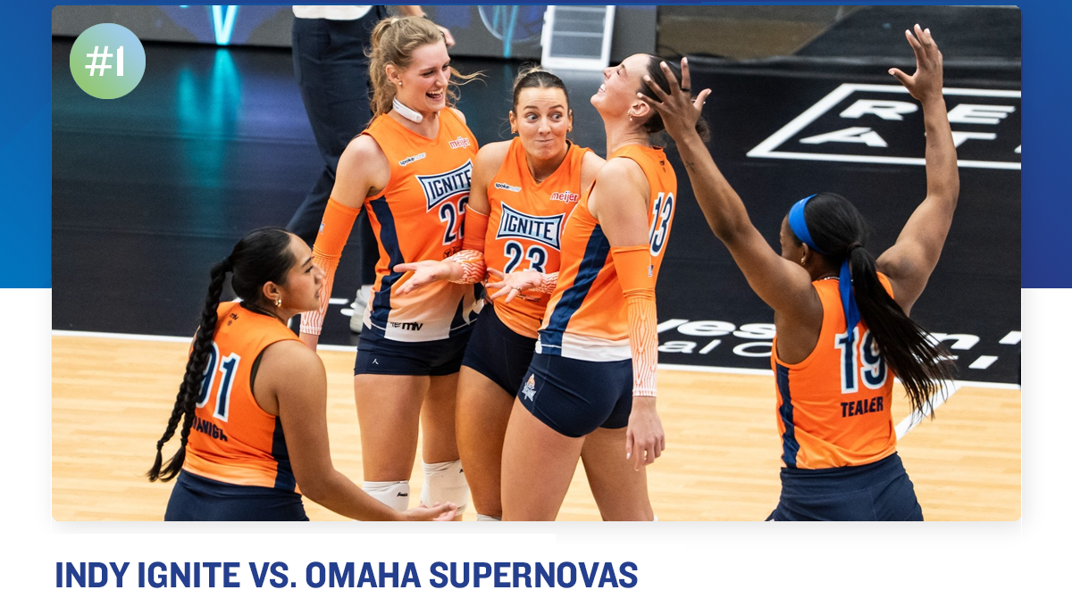Indy Ignite vs. Omaha Supernovas