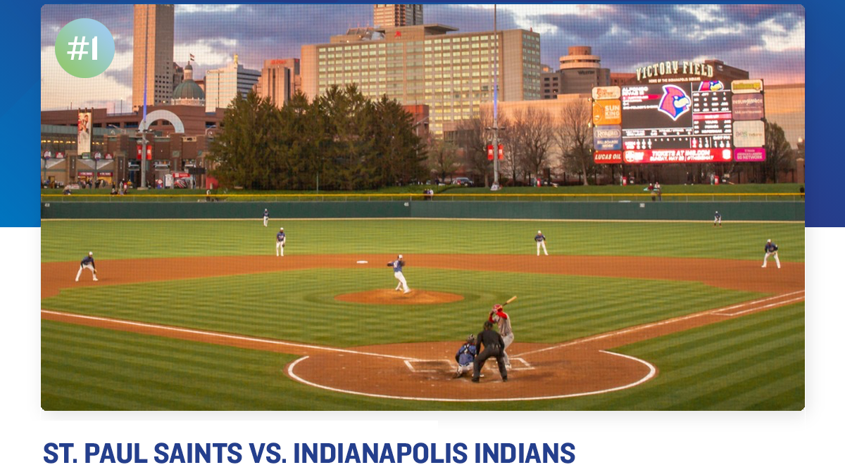 St. Paul Saints vs. Indianapolis Indians