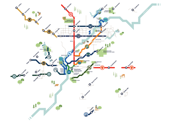 Trailways Map