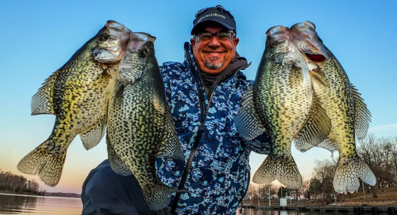 Spring crappie fishing on KY Lake