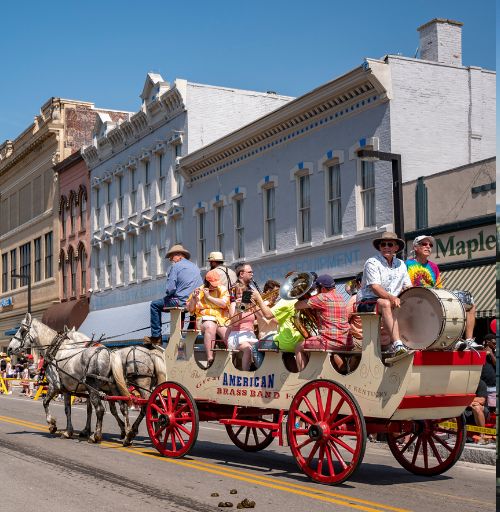 brass band parade