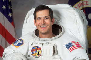 a man in a space suit