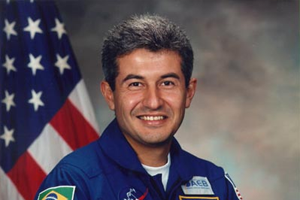 a man in a blue uniform