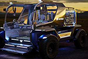 a vehicle with a large body