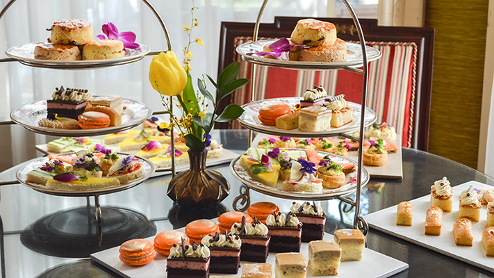Tea Time at the Langham Huntington, Pasadena 