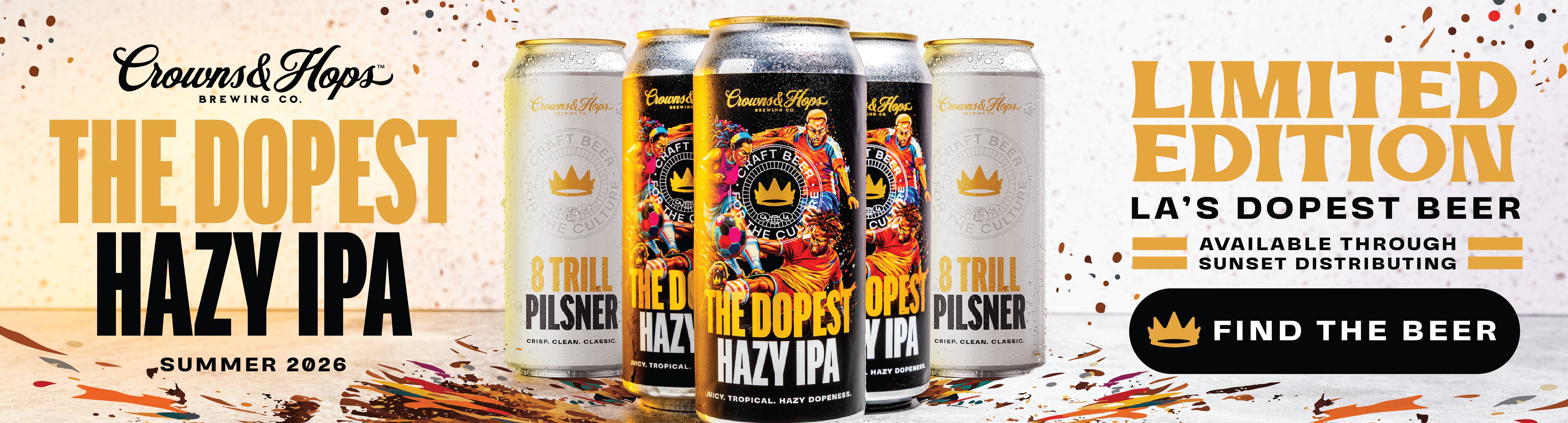 Crowns and hops