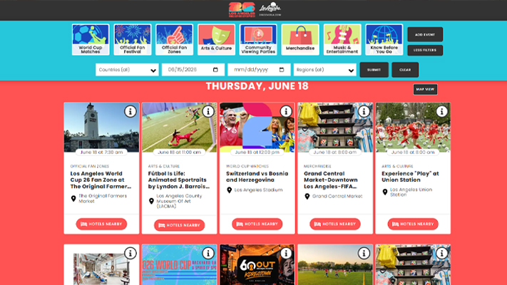 More World Cup Events