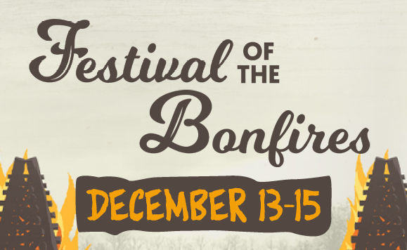 Graphic of the Festivals of the Bonfires event.