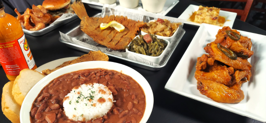 table of food