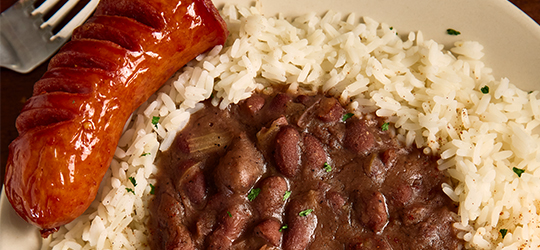 Red beans and rice.