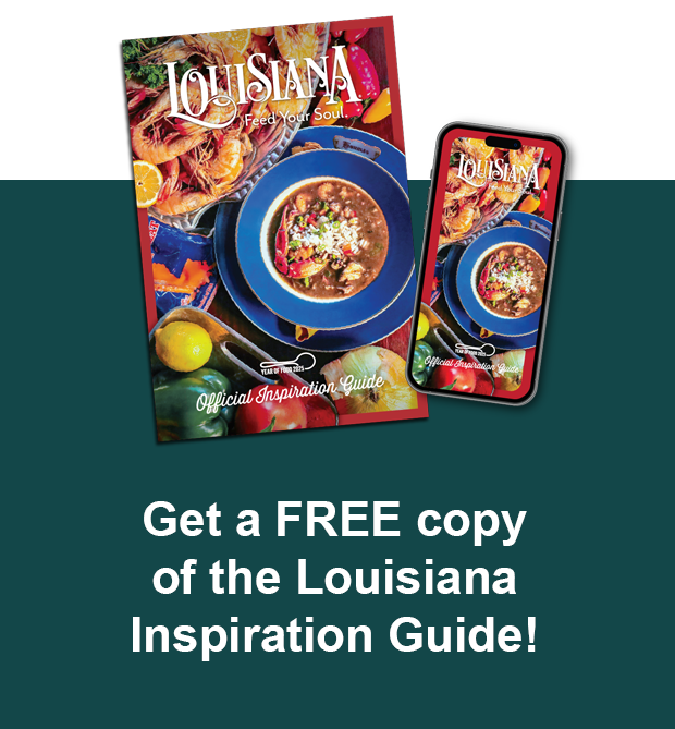 Get a FREE copy of the Louisiana Inspiration Guide!