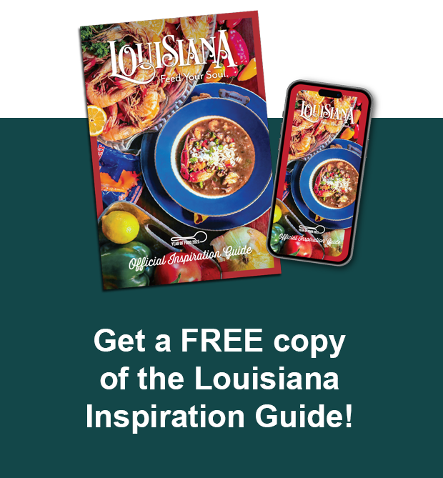 Get a FREE copy of the Louisiana Inspiration Guide!