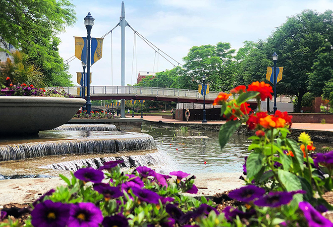 Frederick's Carroll Creek is always picture-perfect!