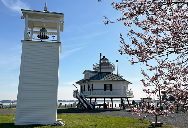 1879 Hooper Strait Lighthouse! See it for yourself at the Chesapeake Bay Maritime Museum.