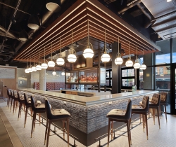 the Bar at Curfew tavern inside Canopy Memphis Hotel.