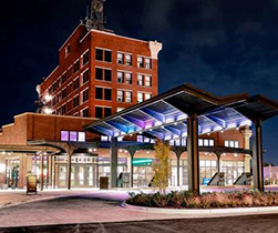 The exterior of Central Station Memphis.