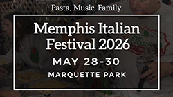 A flyer for theMemphis Italian Festival on May 28-30 at Marquette Park. 