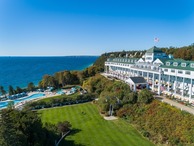 The Grand Hotel overlooking Lake Huron.
