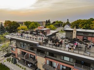 The rooftop restaurant at The Earl. 
