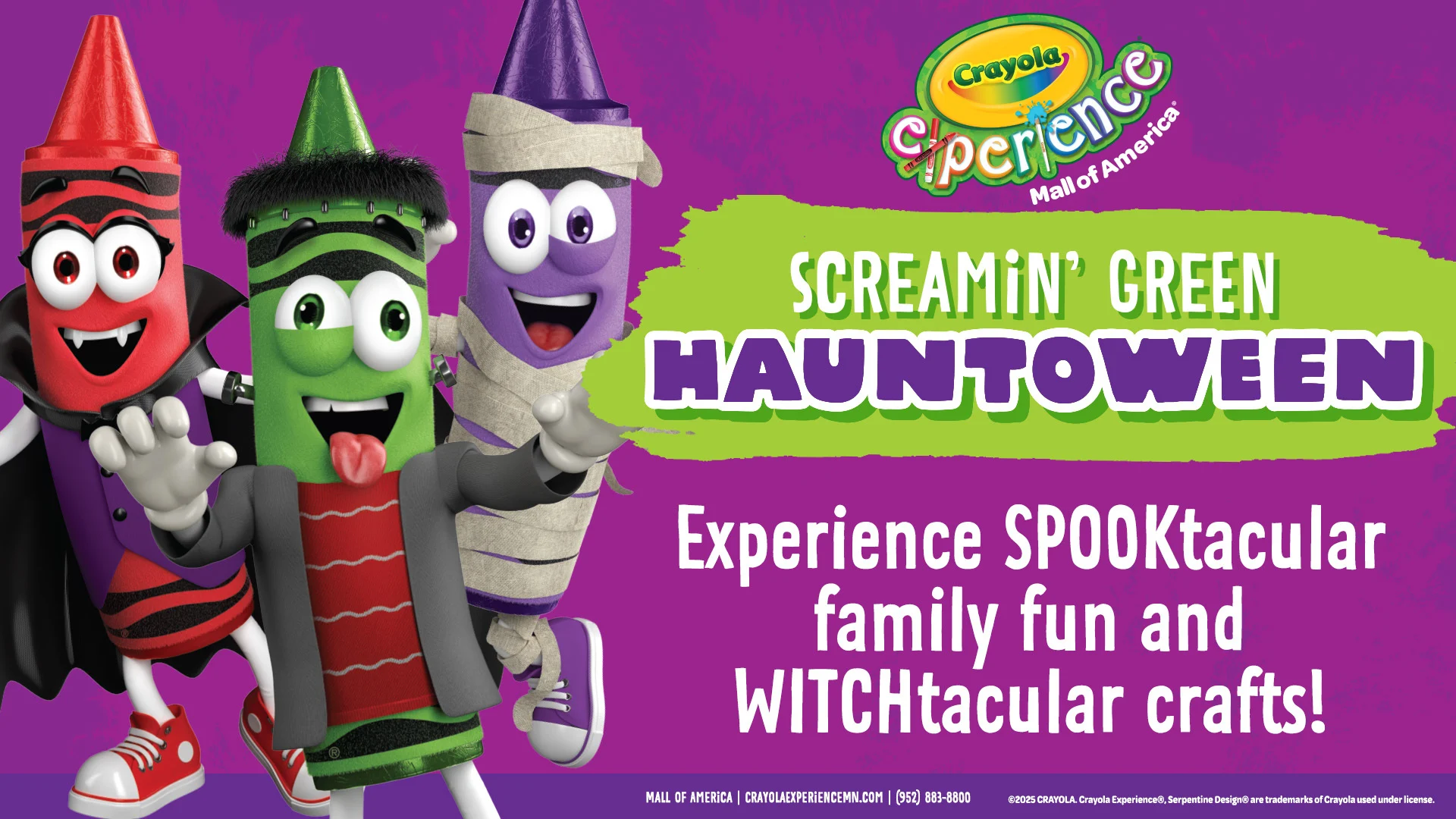 SCREAMING GREEN HAUNTOWEEN