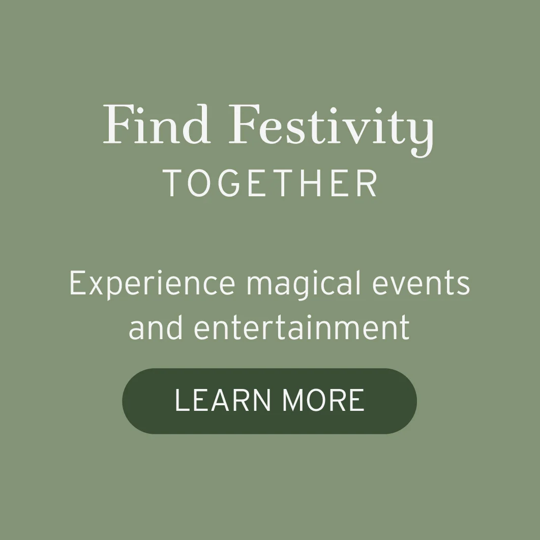 Find festivity together: experience magical events and entertainment. learn more.