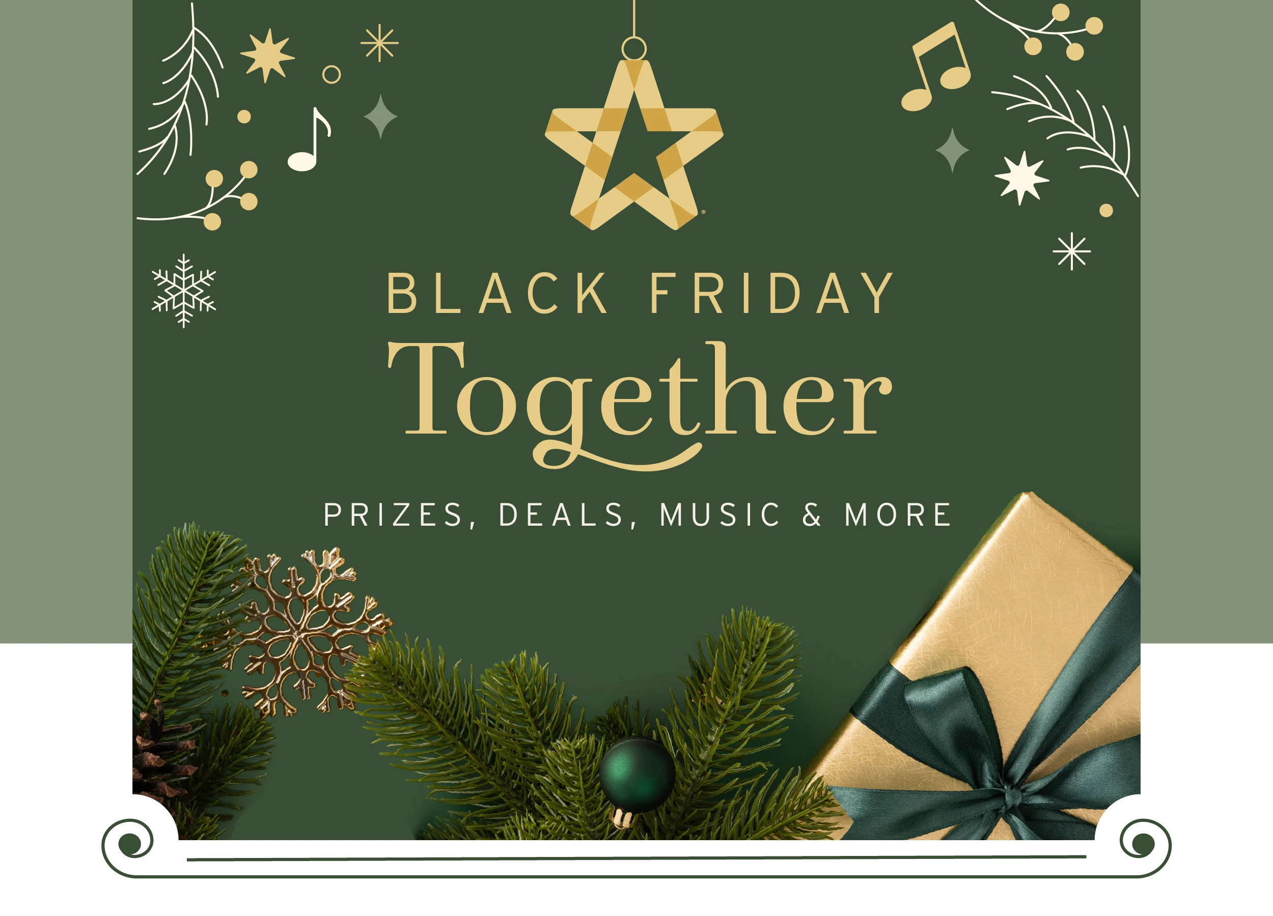 Black Friday Together | Prizes, deals, music & more