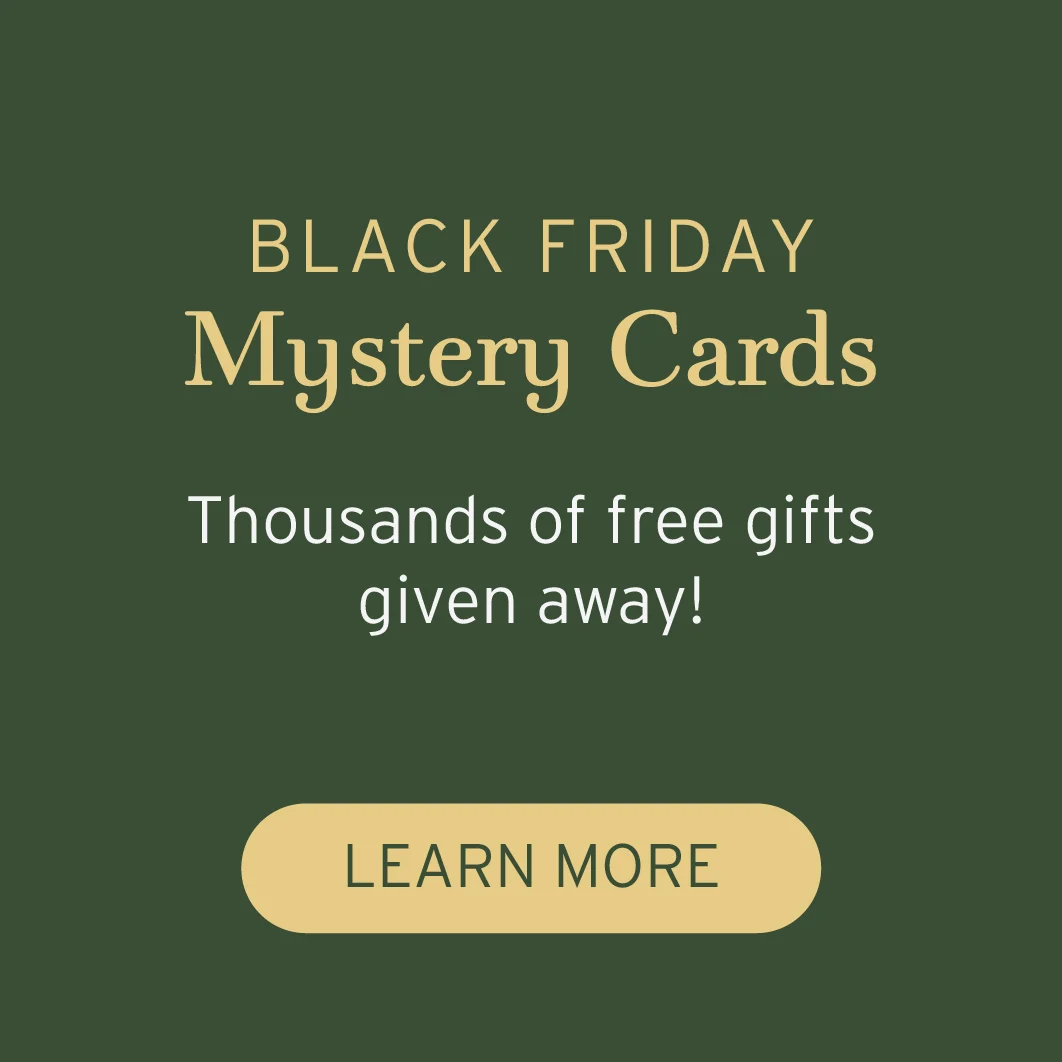 Black Friday Mystery Cards | Thousands of free gifts given away! learn more