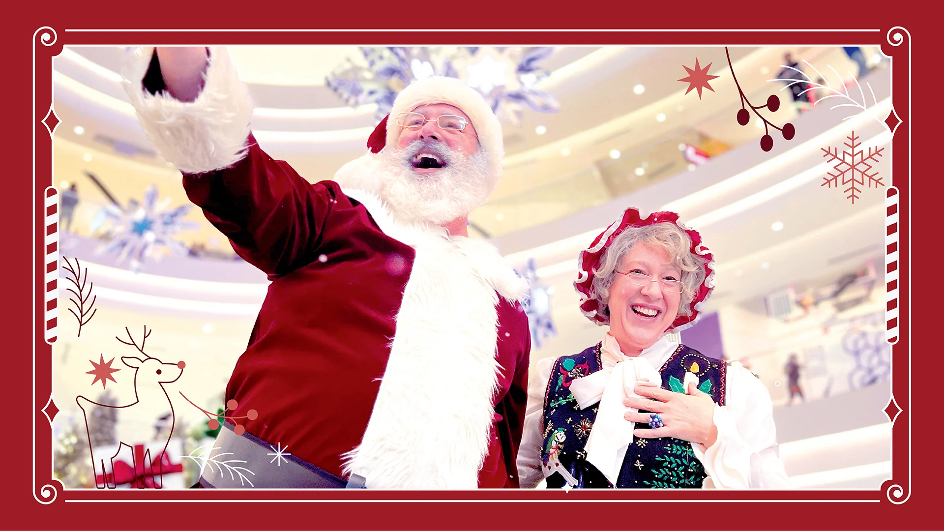 Santa and Mrs. Claus