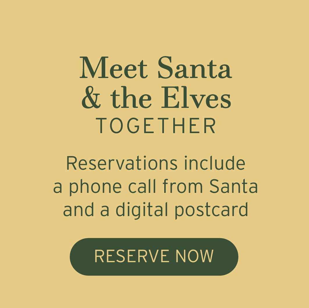Meet Santa & the Elves Together | Reservations include a phone call from Santa and a digital postcard. Reserve Now