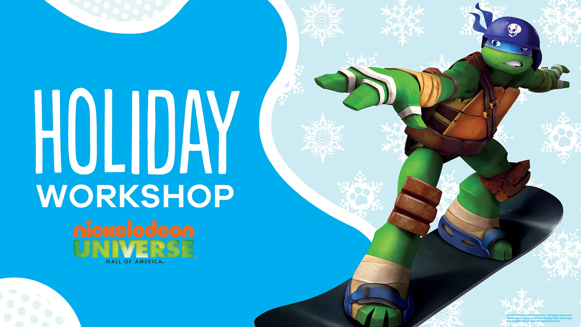blue present that says cashbacking holiday village
