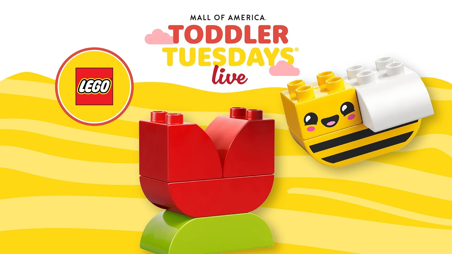 LEGO DUPLO BEE AND FLOWER