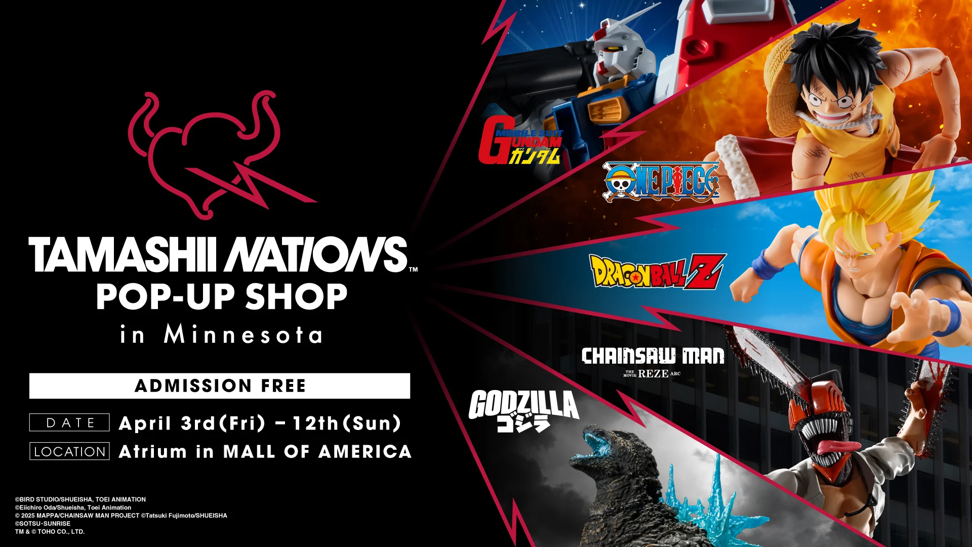 Tamashii nations pop up 