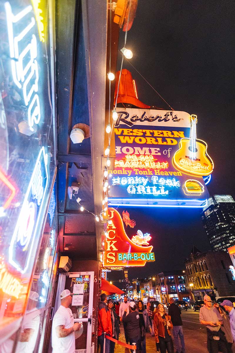 Honky Tonk Highway in Nashville