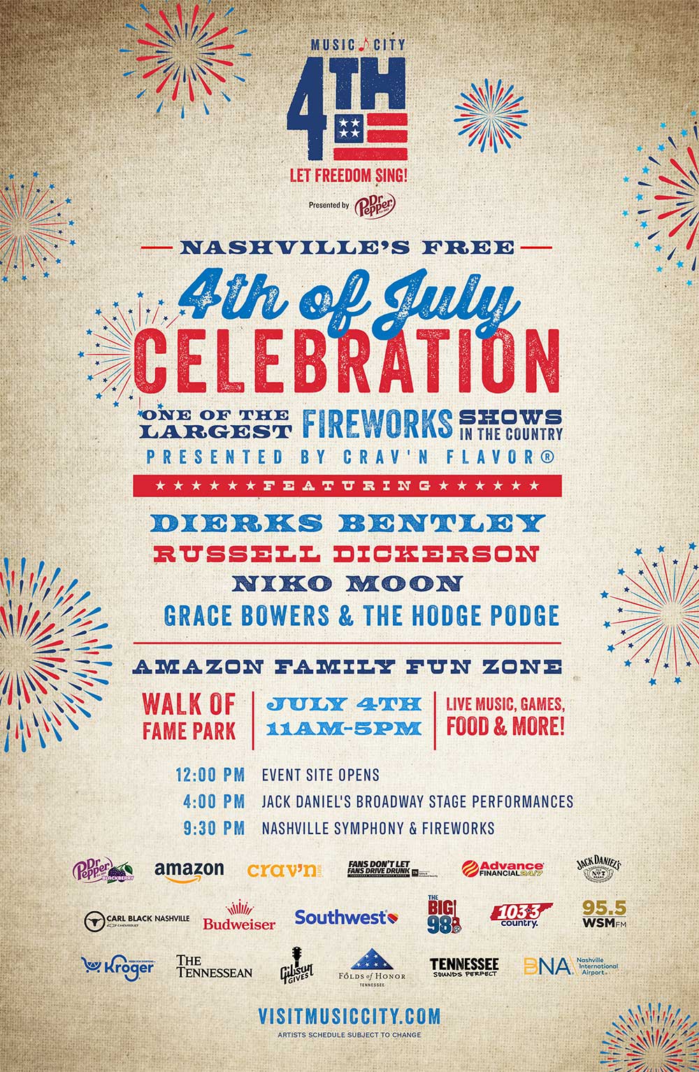 Let Freedom Sing! Music City July 4th 