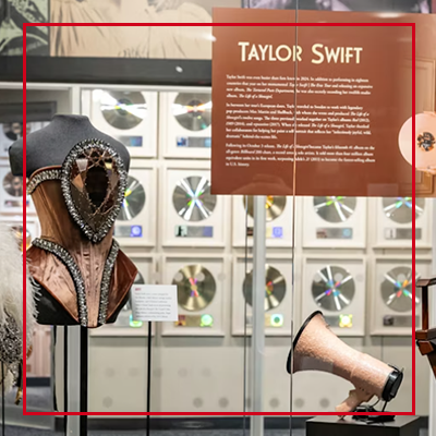 Taylor Swift Pop-up Exhibit